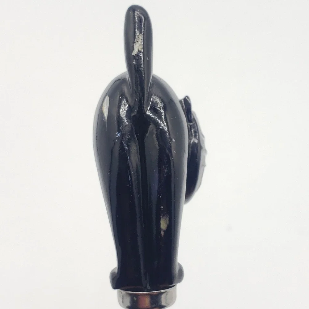 Retro‎ Black Cat Cheese Spreader Halloween Cheshire